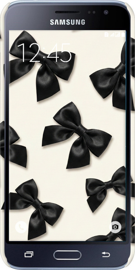 3D пластиковый матовый чехол Dark Coquette для Samsung Galaxy J3 Duos (2016) J320H - 6765m-265 изображение 