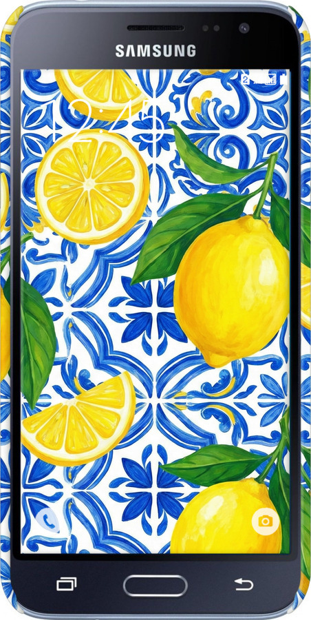 3D пластиковый матовый чехол Grocery Girl Italian Summer для Samsung Galaxy J3 Duos (2016) J320H - 6766m-265 изображение 