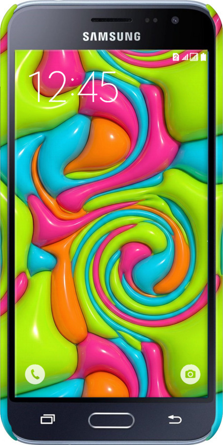 3D пластиковий матовий чехол Y2K Jelly Dream для Samsung Galaxy J3 Duos (2016) J320H - 6780m-265 изображение 