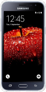 Силикон с усиленными углами чехол Яблоко для Samsung Galaxy J3 Duos (2016) J320H - 6022sp-265 изображение 