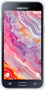 Силикон с усиленными углами чехол Мрамор 2 для Samsung Galaxy J3 Duos (2016) J320H - 6307sp-265 изображение 