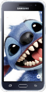 Силіконовий протиударний с посиленими кутами чехол Стіч для Samsung Galaxy J3 Duos (2016) J320H - 6684sp-265 изображение 