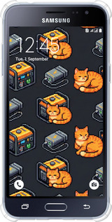 Силіконовий протиударний с посиленими кутами чехол Autonomous Zone для Samsung Galaxy J3 Duos (2016) J320H - 6771sp-265 изображение 