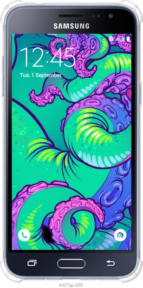 Силикон с усиленными углами чехол № 5427 для Samsung Galaxy J3 Duos (2016) J320H - 5427sp-265 изображение 