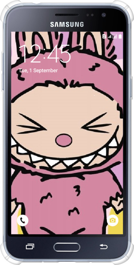 Силіконовий протиударний с посиленими кутами чехол № 6737 для Samsung Galaxy J3 Duos (2016) J320H - 6737sp-265 изображение 