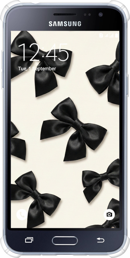 Силикон с усиленными углами чехол Dark Coquette для Samsung Galaxy J3 Duos (2016) J320H - 6765sp-265 изображение 