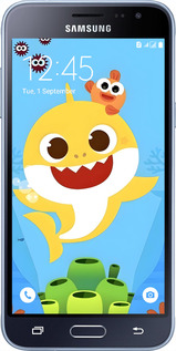 2D пластиковый чехол Бейби Шарк для Samsung Galaxy J3 Duos (2016) J320H - 6303t-265 изображение 