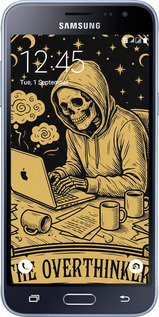 2D пластиковий чехол The Overthinker для Samsung Galaxy J3 Duos (2016) J320H - 6774t-265 изображение 
