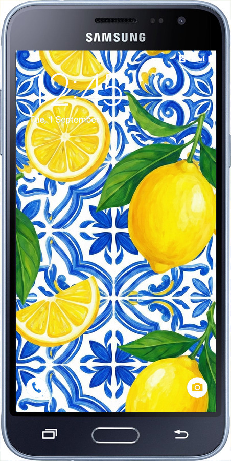 2D пластиковый чехол Grocery Girl Italian Summer для Samsung Galaxy J3 Duos (2016) J320H - 6766t-265 изображение 