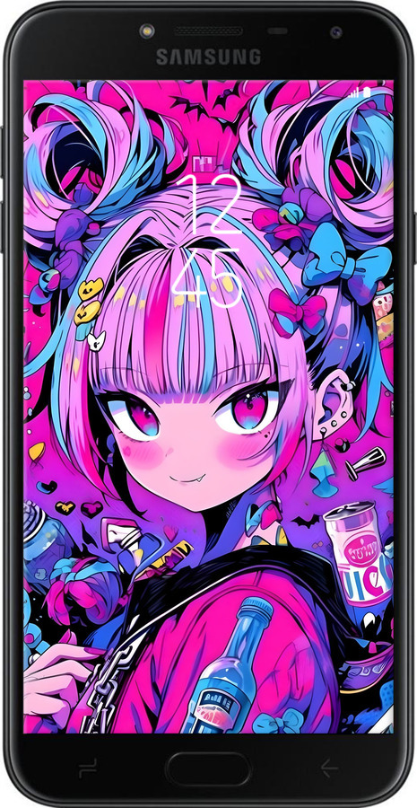 TPU чехол Аніме мілаха для Samsung Galaxy J4 2018 - 6314b-1487 изображение 