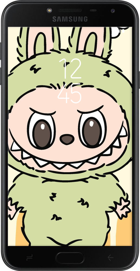 TPU чехол № 6736 для Samsung Galaxy J4 2018 - 6736b-1487 изображение 