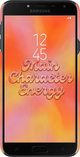 3D пластиковый матовый чехол Aura Gradient Main Character Energy Aesthetic Y2K для Samsung Galaxy J4 2018 - 6783m-1487 изображение 