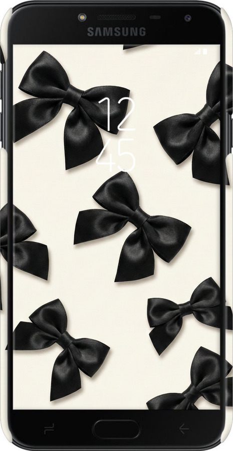 3D пластиковий матовий чехол Dark Coquette для Samsung Galaxy J4 2018 - 6765m-1487 изображение 