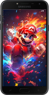 Силіконовий чехол Супер Маріо для Samsung Galaxy J4 2018 - 6342u-1487 изображение 