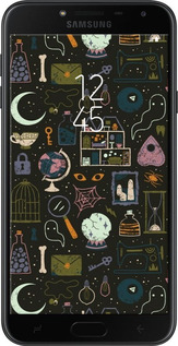 2D пластиковый чехол Колдовской принт для Samsung Galaxy J4 2018 - 6425t-1487 изображение 