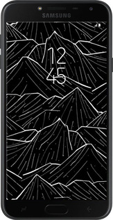 2D пластиковий чехол Із зображенням Темних гір для Samsung Galaxy J4 2018 - 6489t-1487 изображение 