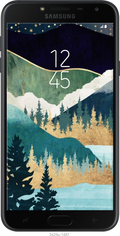 Силіконовий чехол № 5429 для Samsung Galaxy J4 2018 - 5429u-1487 изображение 