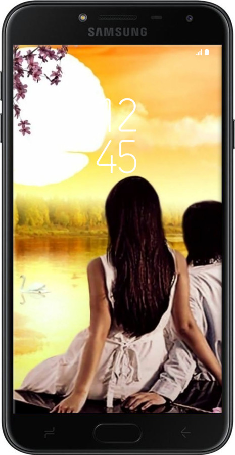 2D пластиковый чехол Sunset для Samsung Galaxy J4 2018 - 6607t-1487 изображение 