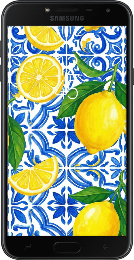 2D пластиковий чехол Grocery Girl Italian Summer для Samsung Galaxy J4 2018 - 6766t-1487 изображение 