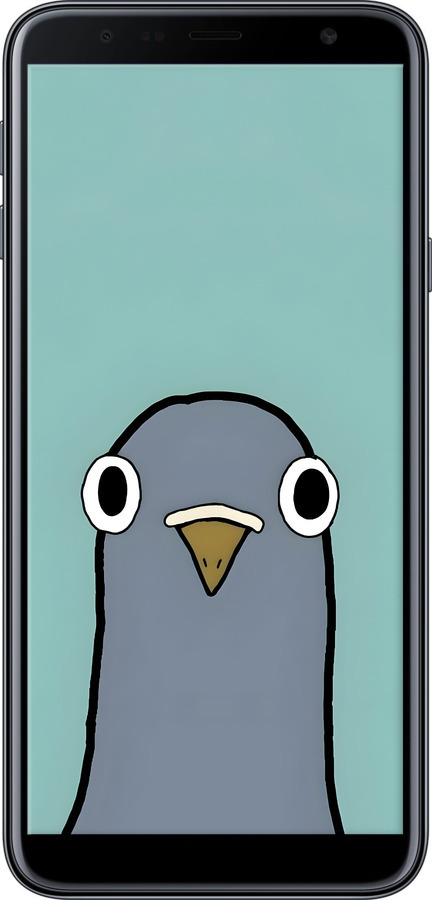 TPU чехол Голубь для Samsung Galaxy J4 Plus 2018 - 6388b-1594 изображение 