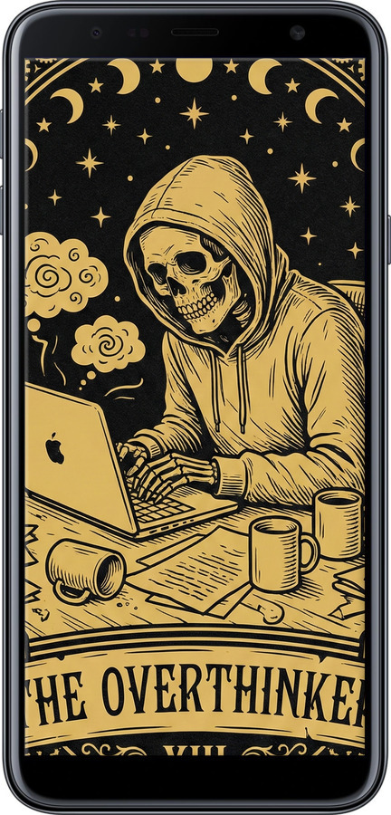 TPU чехол The Overthinker для Samsung Galaxy J4 Plus 2018 - 6774b-1594 изображение 