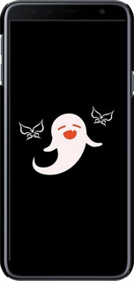 3D пластиковый матовый чехол Genshin Impact Ху Тао Искусство духа-призрака для Samsung Galaxy J4 Plus 2018 - 6534m-1594 изображение 