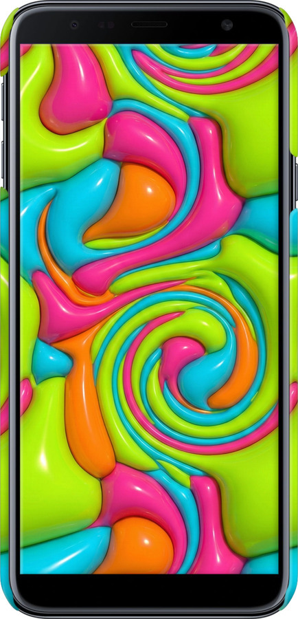 3D пластиковый матовый чехол Y2K Jelly Dream для Samsung Galaxy J4 Plus 2018 - 6780m-1594 изображение 