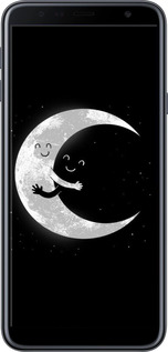 Силіконовий чехол Місячні обійми для Samsung Galaxy J4 Plus 2018 - 6508u-1594 изображение 
