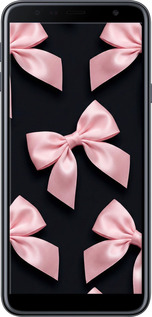 Силіконовий чехол Coquette Ribbons Dark Coquette для Samsung Galaxy J4 Plus 2018 - 6767u-1594 изображение 