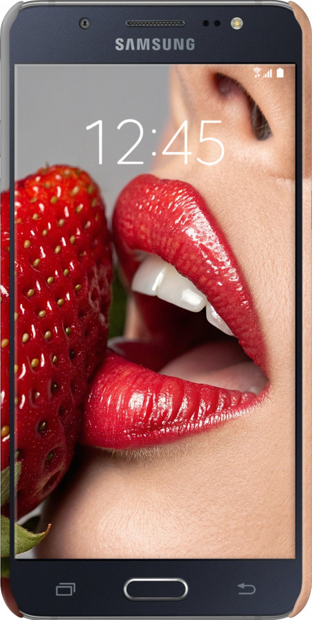 3D пластиковий матовий чехол Насолода для Samsung Galaxy J5 (2016) J510H - 6701m-264 изображение 