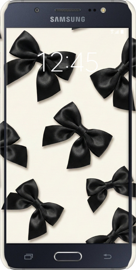 3D пластиковый матовый чехол Dark Coquette для Samsung Galaxy J5 (2016) J510H - 6765m-264 изображение 