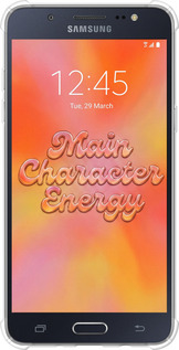 Силикон с усиленными углами чехол Aura Gradient Main Character Energy Aesthetic Y2K для Samsung Galaxy J5 (2016) J510H - 6783sp-264 изображение 