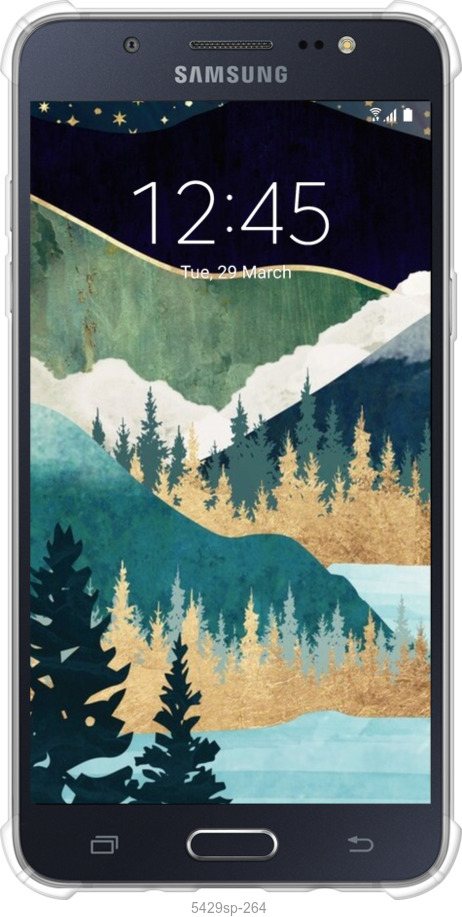 Силикон с усиленными углами чехол № 5429 для Samsung Galaxy J5 (2016) J510H - 5429sp-264 изображение 