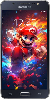 Силиконовый чехол Супер Марио для Samsung Galaxy J5 (2016) J510H - 6342u-264 изображение 