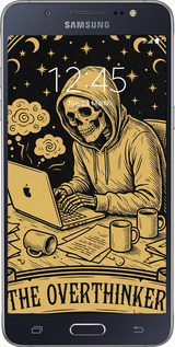 Силіконовий чехол The Overthinker для Samsung Galaxy J5 (2016) J510H - 6774u-264 изображение 