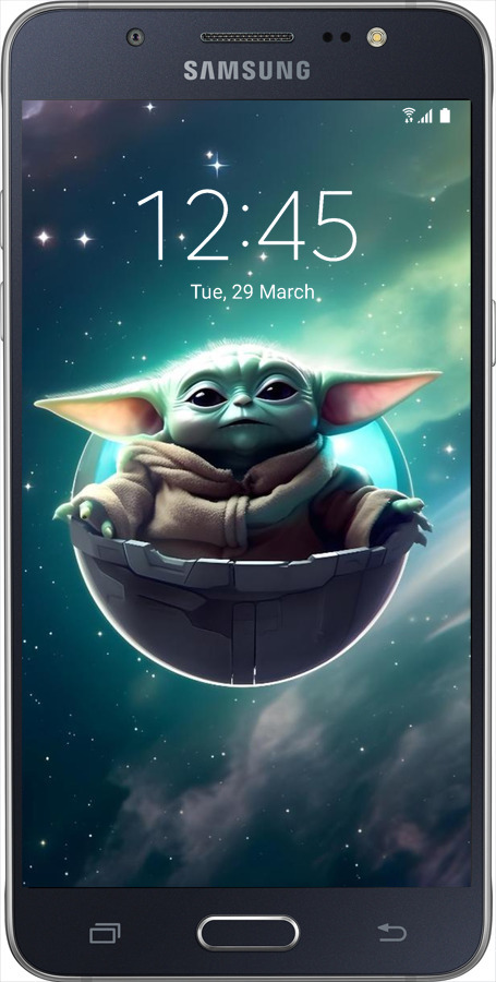 Силіконовий чехол Малышь йода для Samsung Galaxy J5 (2016) J510H - 6294u-264 изображение 