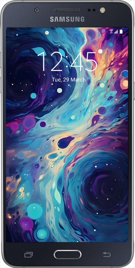 Силиконовый чехол Арт акварель для Samsung Galaxy J5 (2016) J510H - 6329u-264 изображение 