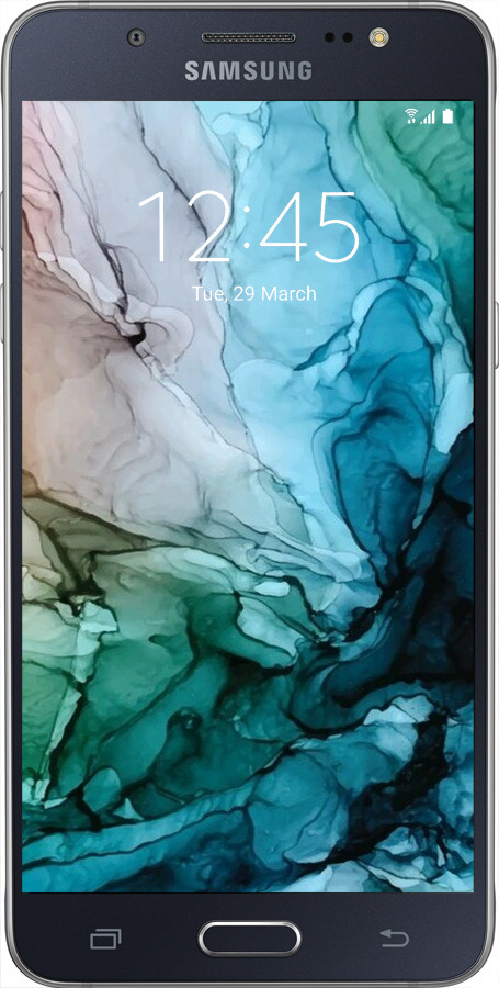 Силіконовий чехол З абстрактним малюнком барвисті Солоні береги для Samsung Galaxy J5 (2016) J510H - 6405u-264 изображение 