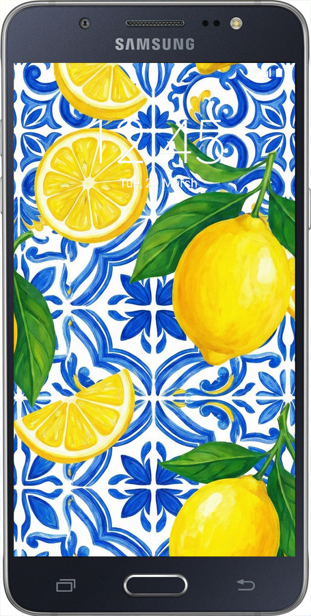 Силиконовый чехол Grocery Girl Italian Summer для Samsung Galaxy J5 (2016) J510H - 6766u-264 изображение 