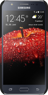 3D пластиковий глянцевий чехол Яблуко для Samsung Galaxy J5 (2015) J500H - 6022c-100 изображение 