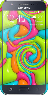 3D пластиковый глянцевый чехол Y2K Jelly Dream для Samsung Galaxy J5 (2015) J500H - 6780c-100 изображение 