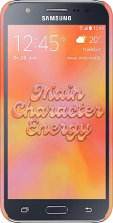 3D пластиковий матовий чехол Aura Gradient Main Character Energy Aesthetic Y2K для Samsung Galaxy J5 (2015) J500H - 6783m-100 изображение 