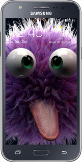 2D пластиковый чехол Пушистик для Samsung Galaxy J5 (2015) J500H - 6017t-100 изображение 
