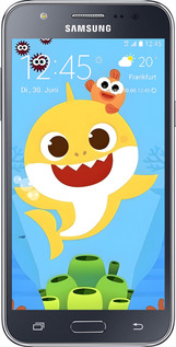 2D пластиковый чехол Бейби Шарк для Samsung Galaxy J5 (2015) J500H - 6303t-100 изображение 