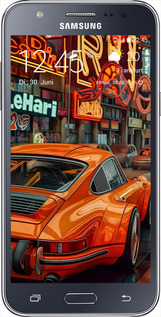 2D пластиковый чехол Порше для Samsung Galaxy J5 (2015) J500H - 6334t-100 изображение 