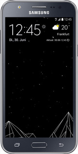 2D пластиковий чехол Чорно білі абстрактні гори для Samsung Galaxy J5 (2015) J500H - 6437t-100 изображение 