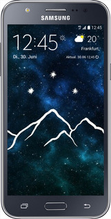 2D пластиковый чехол Горы и звезды нарисованы на фоне галактики для Samsung Galaxy J5 (2015) J500H - 6490t-100 изображение 