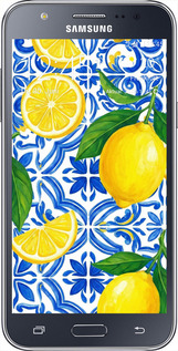 2D пластиковый чехол Grocery Girl Italian Summer для Samsung Galaxy J5 (2015) J500H - 6766t-100 изображение 