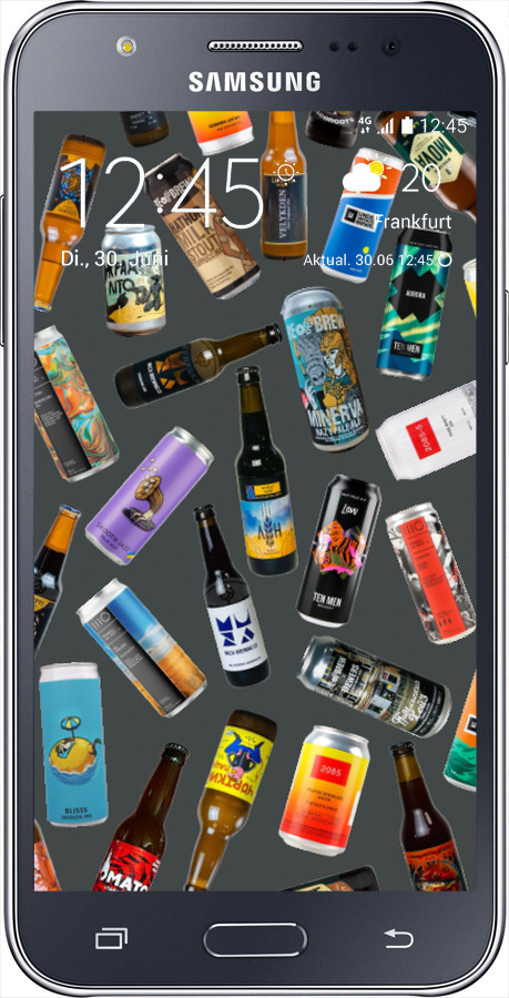 2D пластиковий чехол Броварні для Samsung Galaxy J5 (2015) J500H - 5879t-100 изображение 