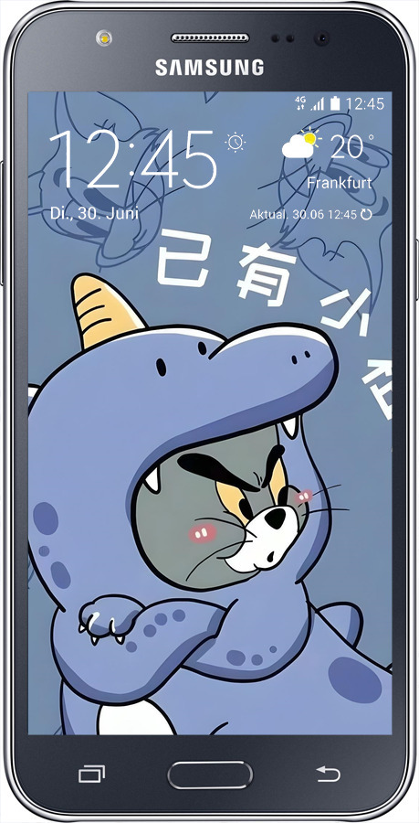 2D пластиковий чехол Том і джеррі 1 для Samsung Galaxy J5 (2015) J500H - 6358t-100 изображение 